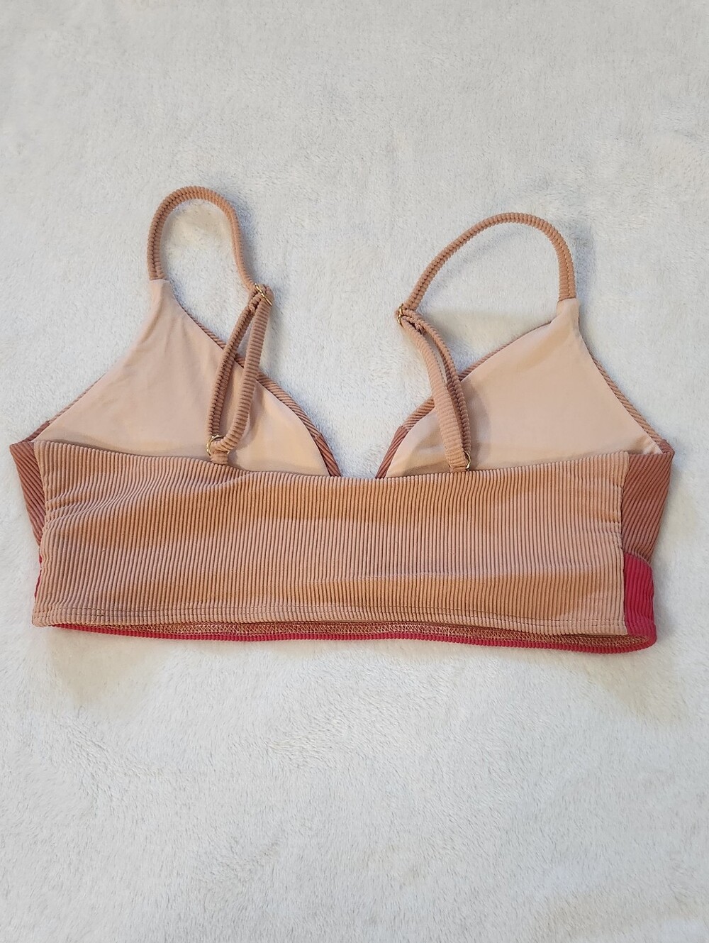 Beach Riot Riza Ribbed Bikini Top - Picture 7 of 7